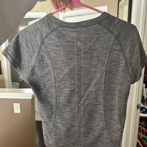 lululemon athletica Women's Gray Athletic Top